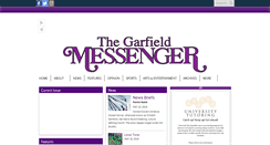 Desktop Screenshot of garfieldmessenger.org